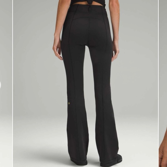 Lululemon Define Zip-Front High-Rise Flared Pant Black Special Edition - Picture 2 of 13